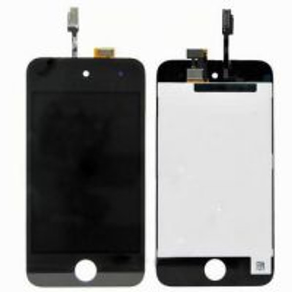 iPod Touch 4 Black Complete LCD Display Assembly