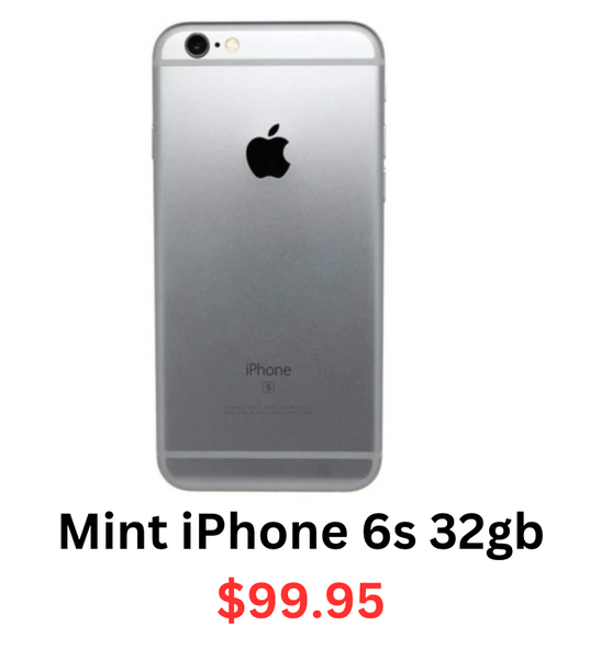 Black Friday Sale : Mint iPhone 6s 32gb Unlocked