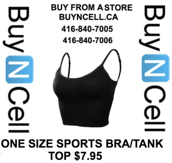 One Size Sports Bra/Tank Top