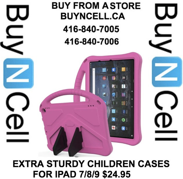 EXTRA Sturdy Children Cases For iPad 7/8/9