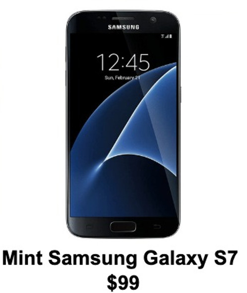 Mint Samsung Galaxy S7 32gb Unlocked