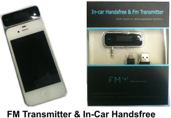 In-car Handsfree FM Transmitter