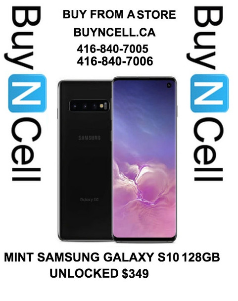 Mint Samsung Galaxy S10 128gb Unlocked