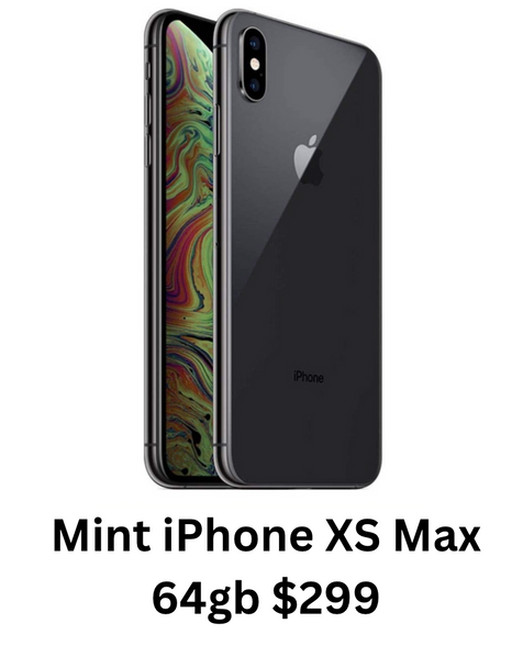 Mint iPhone XS Max 64gb Unlocked