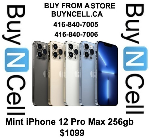 Mint iPhone 12 Pro Max 256gb Unlocked