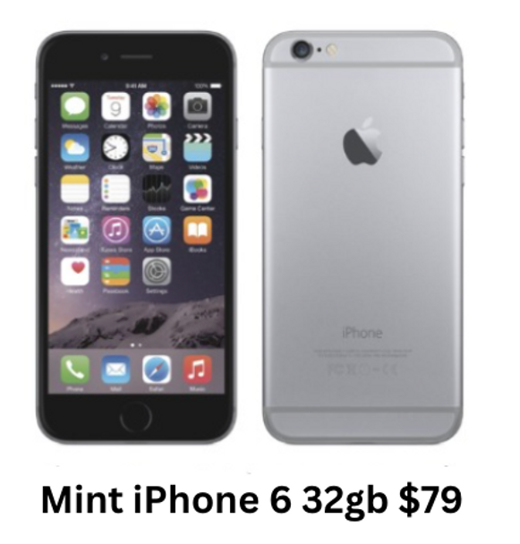 Mint iPhone 6 32gb Unlocked