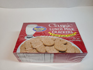 Biscoitos de leite de almoço (Lunch Milk Crackers)