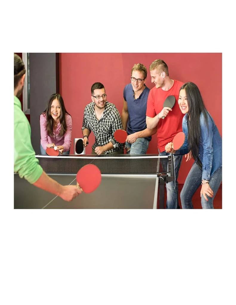 Custom 1-side Ping Pong Paddle - Black Back
