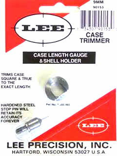 LEE GAGE/HOLDER 9 MM LUGER