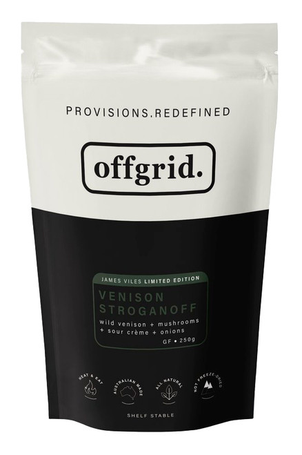 OFFGRID. PROVISIONS | VENISON STROGONOFF