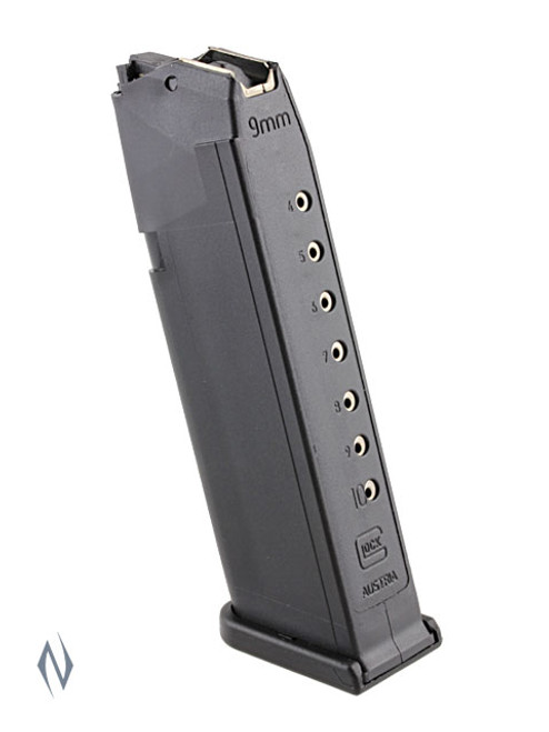 GLOCK MAGAZINE MODEL 17 34 9MM 10 ROUND