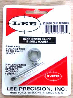 LEE GAGE/HOLDER 222 REM