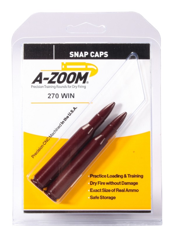 A-ZOOM SNAP CAPS 2 PACK | .270 WINCHESTER