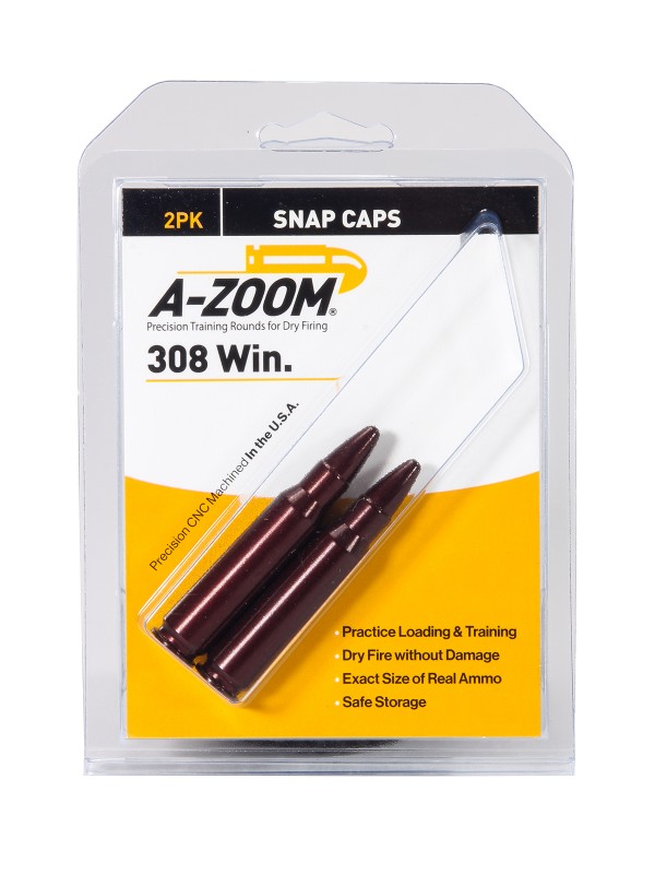 A-ZOOM SNAP CAPS 2 PACK | .308 WIN