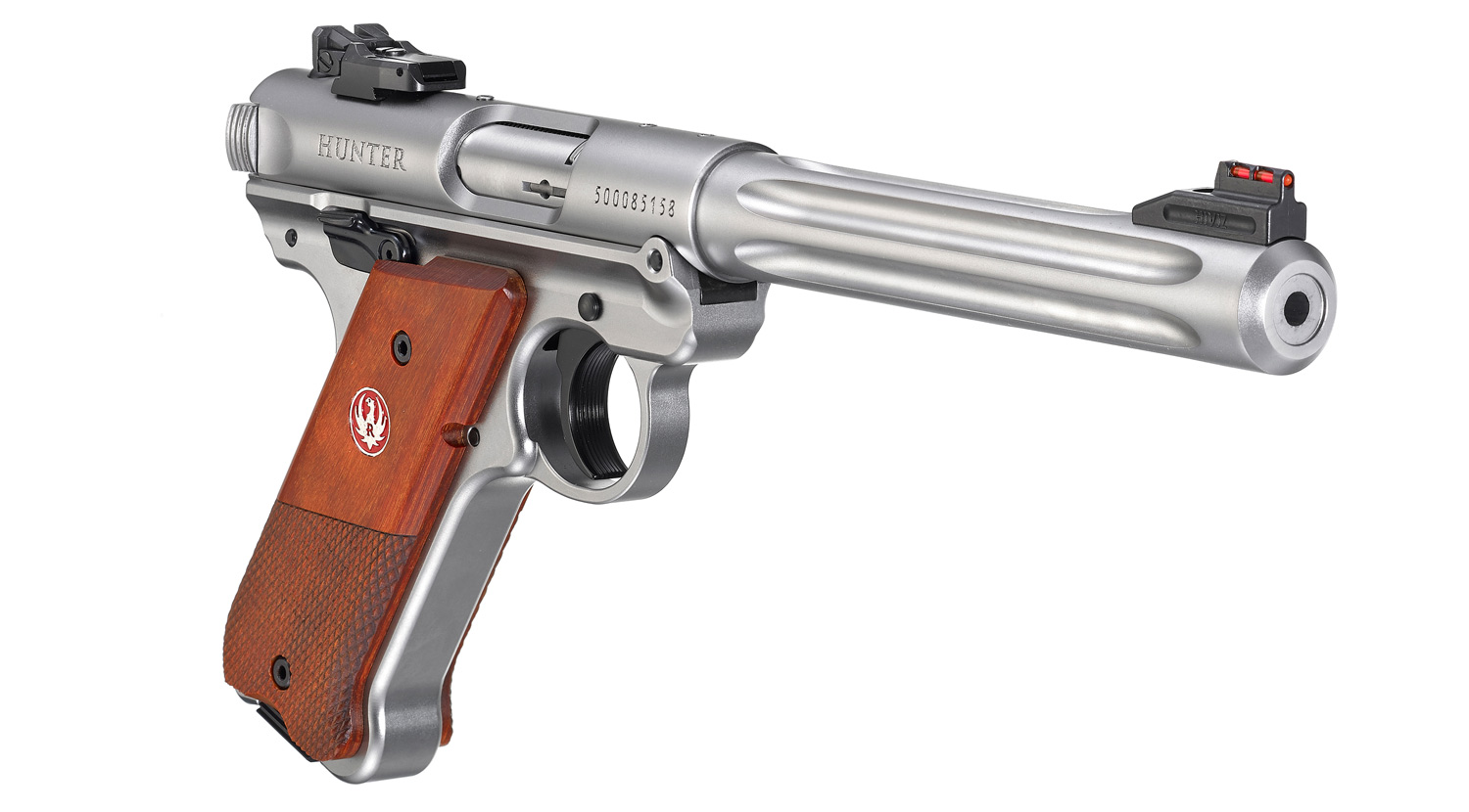 RUGER MKIV HUNTER STAINLESS .22LR 