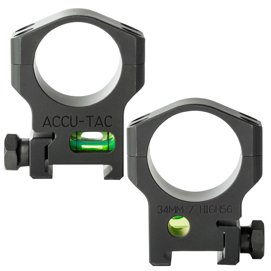 ACCU-TAC SCOPE RINGS | 34MM HIGH