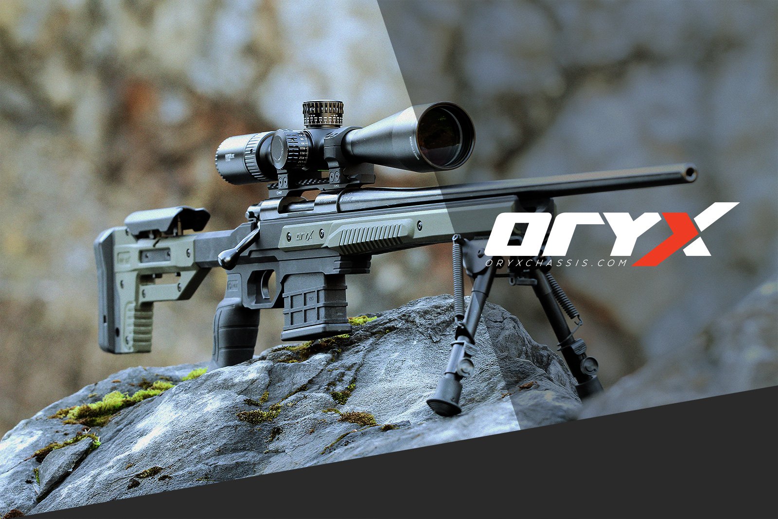 MDT ORYX PRECISION RIFLE CHASSIS OD GREEN The Outpost Arms and