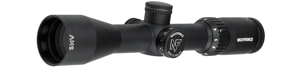 NIGHTFORCE SHV 3-10X42MM NIGHTFORCE SHV 3-10X42MM