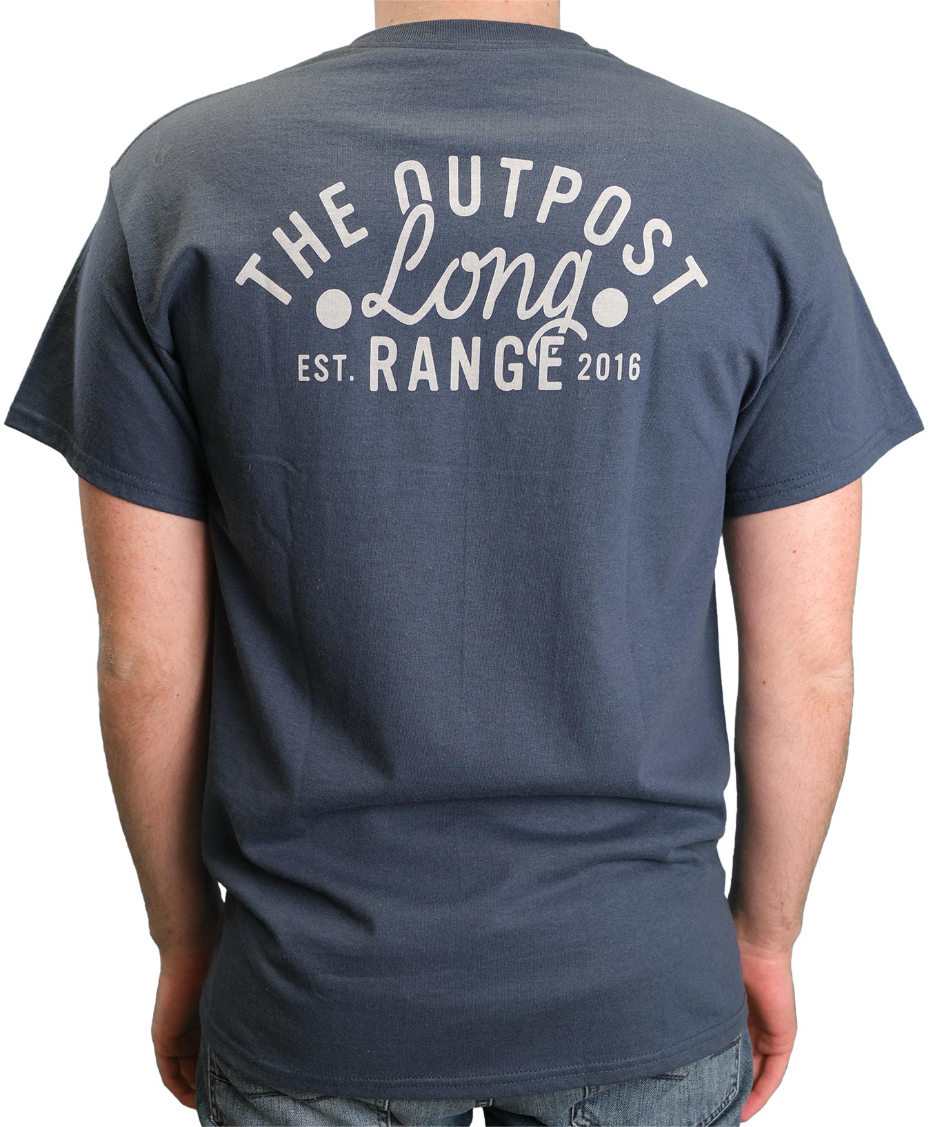 THE OUTPOST LONG RANGE TEE | NAVY