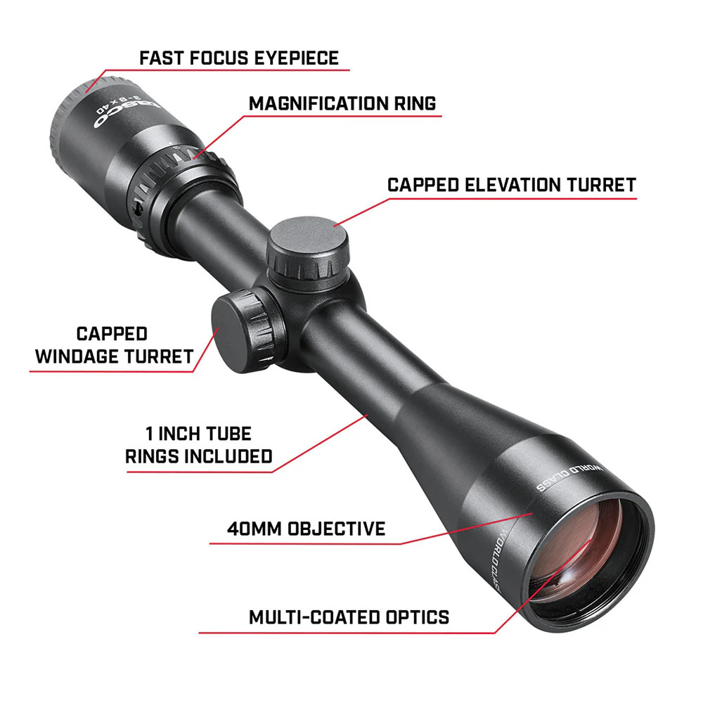TASCO WORLD CLASS 3-9X40 SCOPE