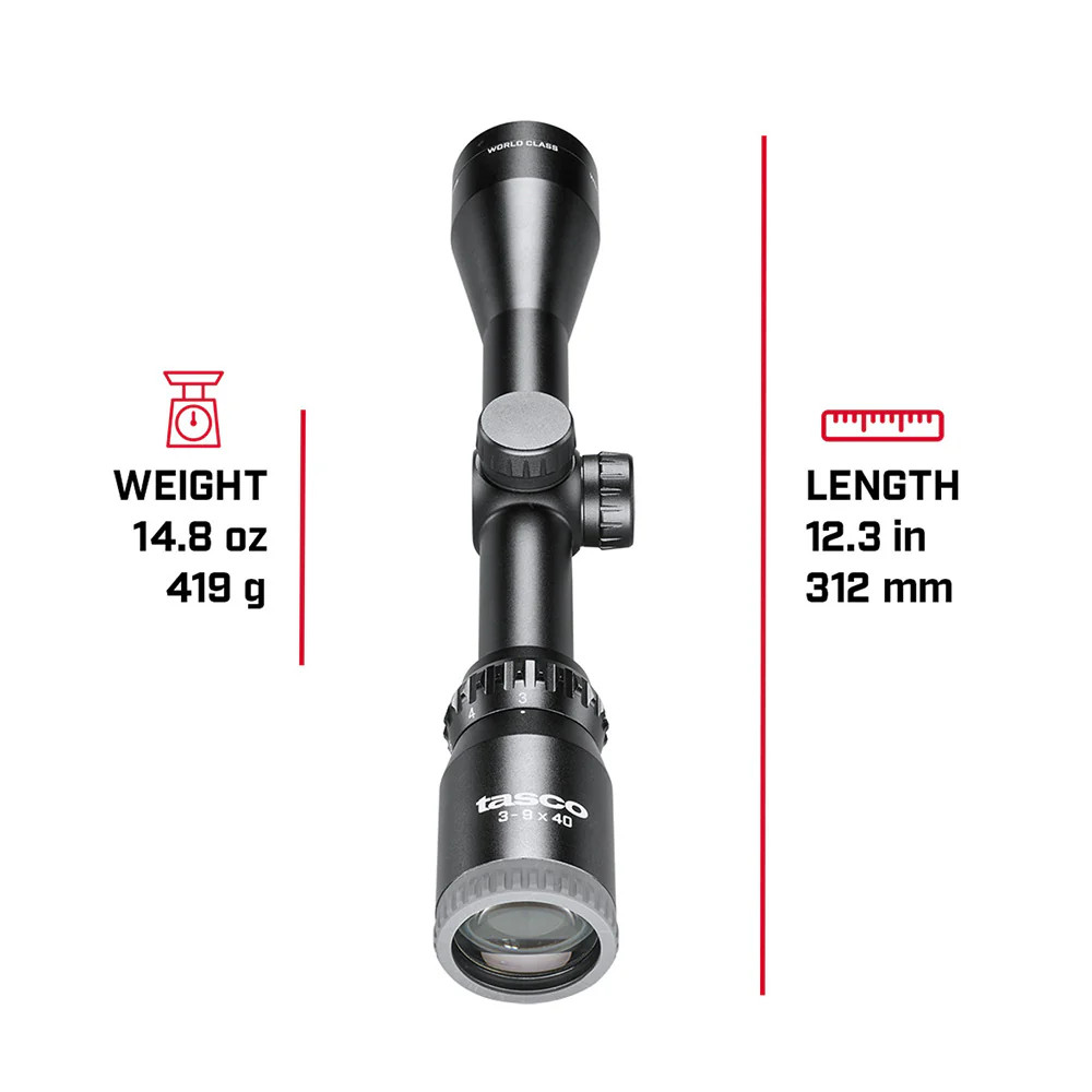 TASCO WORLD CLASS 3-9X40 SCOPE