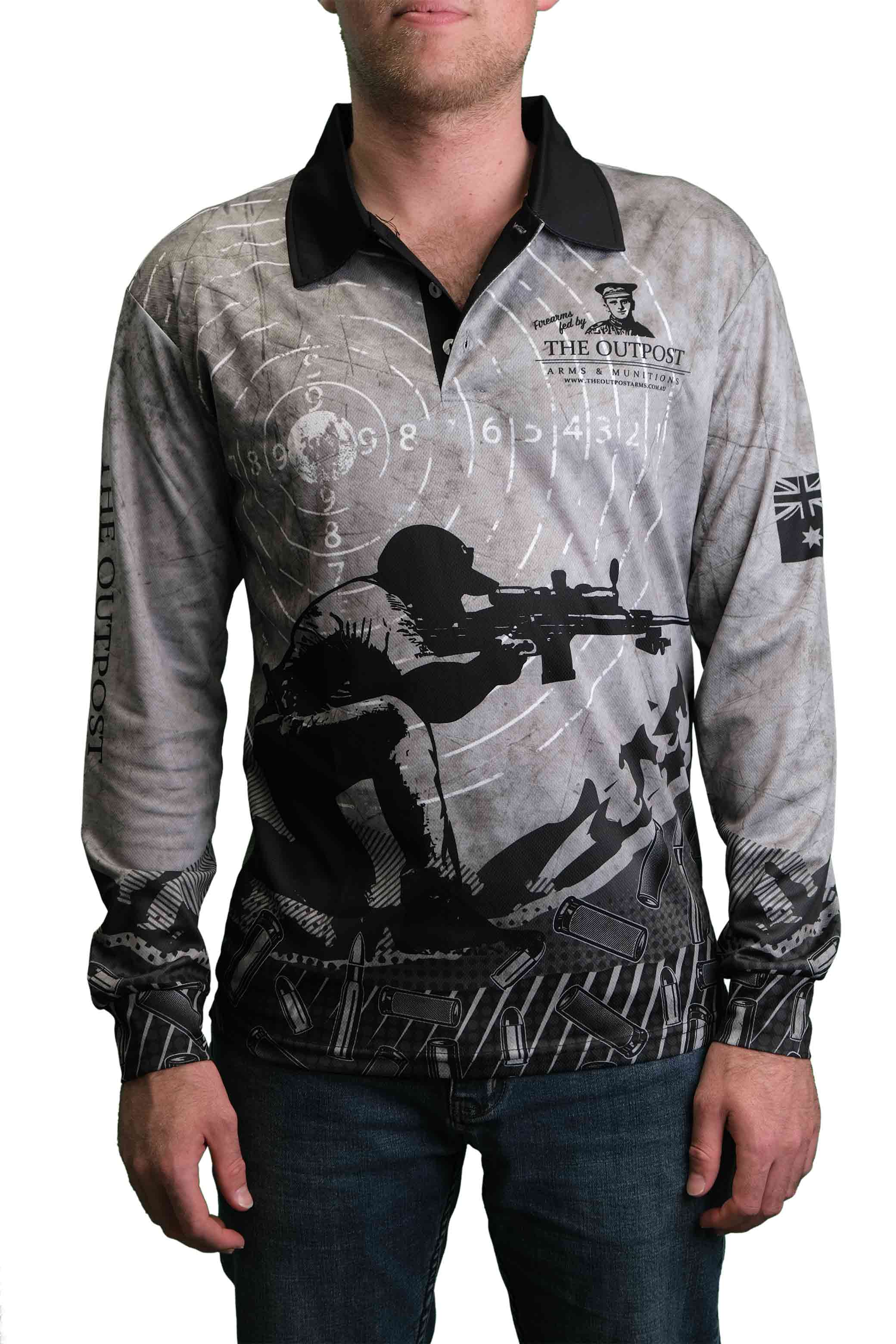 OUTPOST LIGHTWEIGHT SHOOTING SHIRT | GREY
