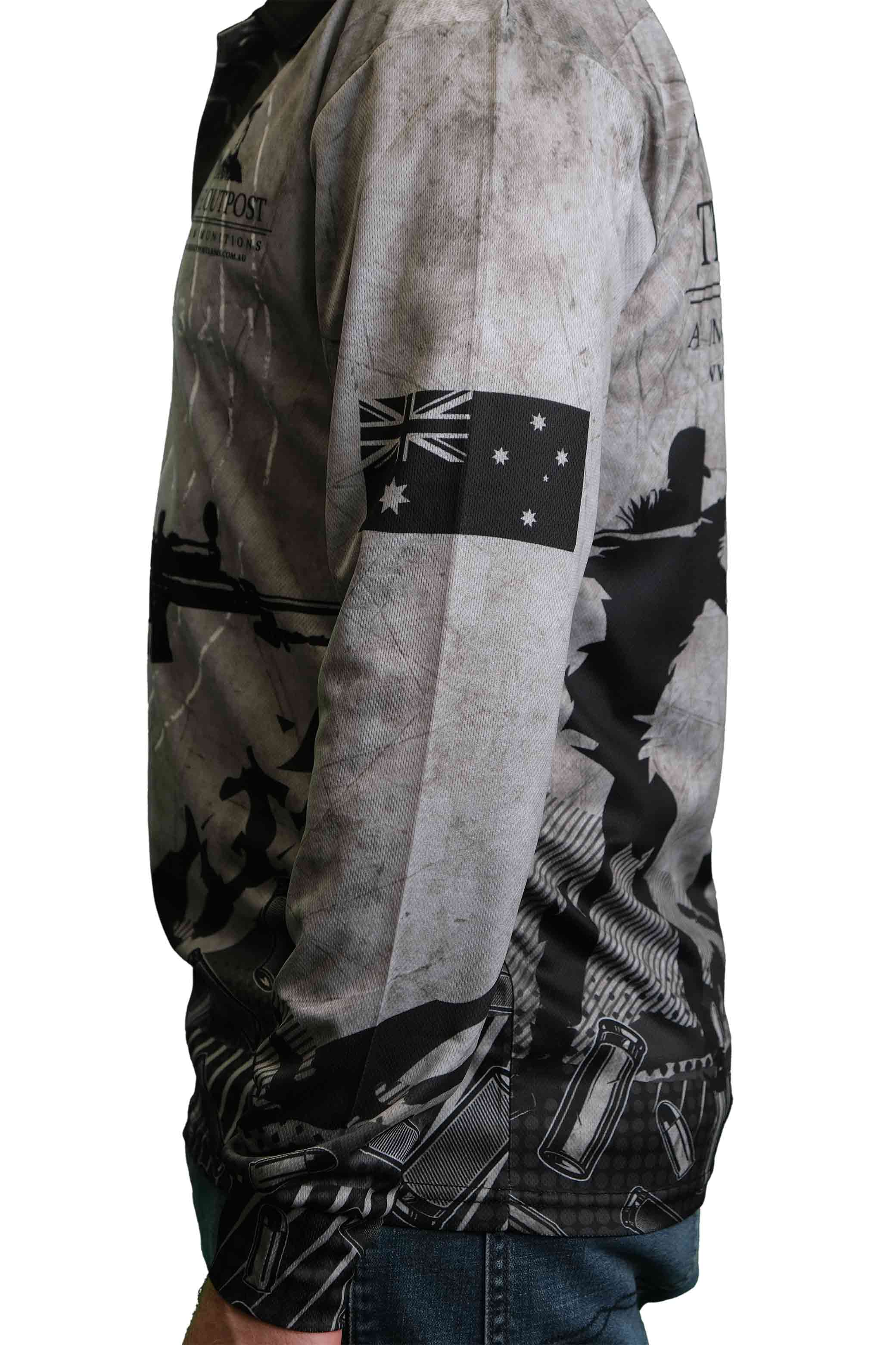 OUTPOST LIGHTWEIGHT SHOOTING SHIRT | GREY