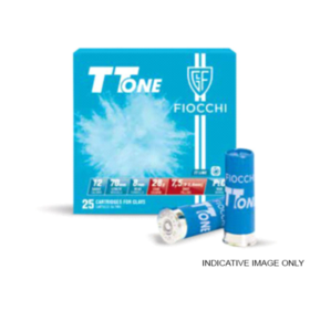 FIOCCHI ITALY TT ONE - 12ga 28g #7.5 - 1300fps - 25 ROUNDS