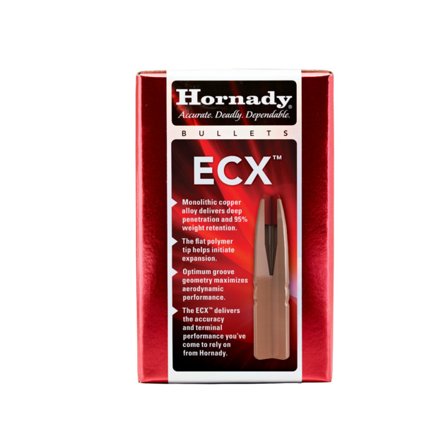 HORNADY .30 CAL (.308") 125 GR ECX | 50 PACK