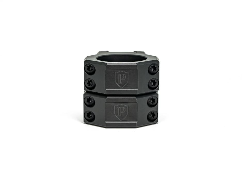 PORTER MACHINE WORKS 30MM PRECISION SCOPE RINGS - 4 BOLT