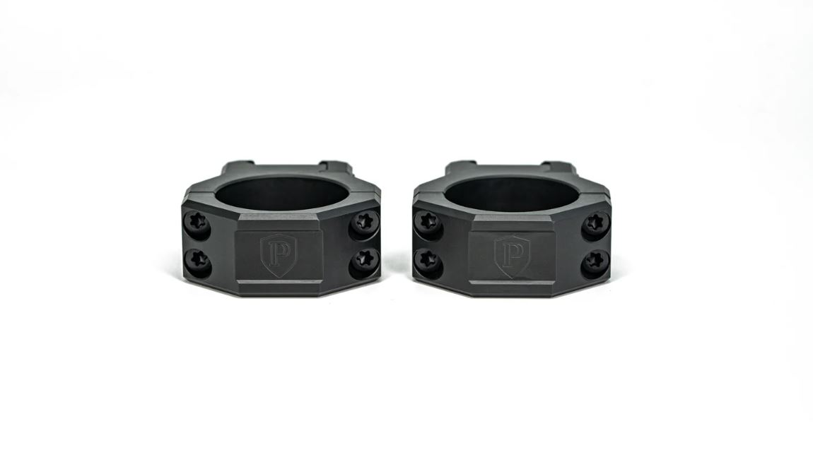 PORTER MACHINE WORKS 34MM PRECISION SCOPE RINGS  - 4 BOLT