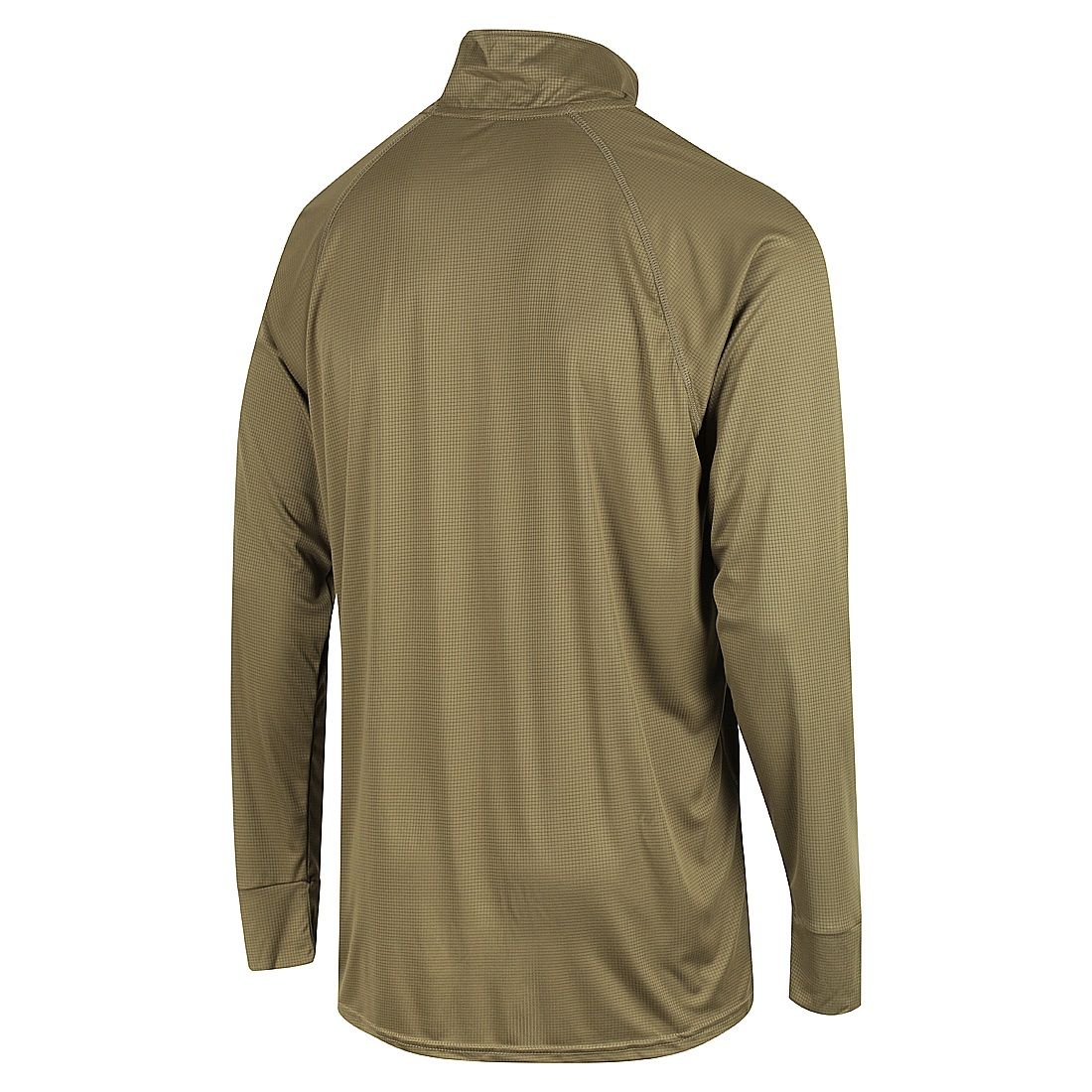 RIDGELINE MEN'S PERFORMANCE ZIP TOP DARK KHAKI RIDGELINE MEN'S PERFORMANCE ZIP TOP DARK KHAKI