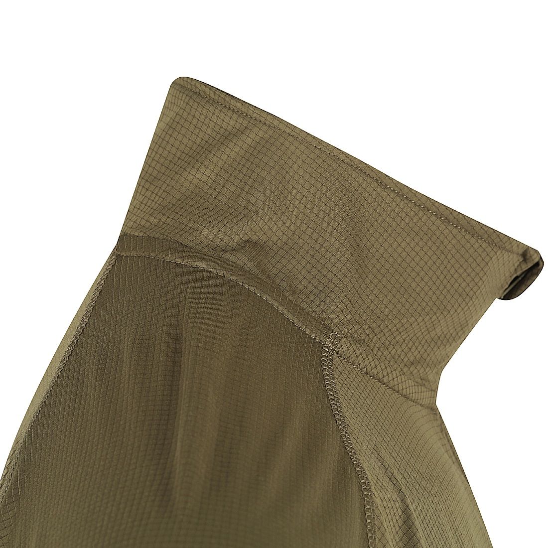 RIDGELINE MEN'S PERFORMANCE ZIP TOP DARK KHAKI RIDGELINE MEN'S PERFORMANCE ZIP TOP DARK KHAKI