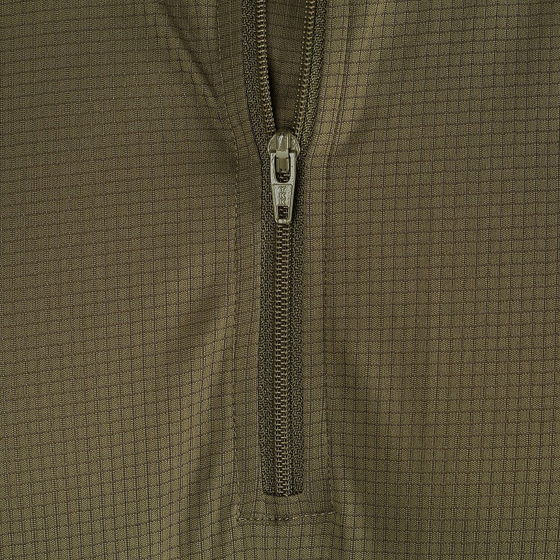 RIDGELINE MEN'S PERFORMANCE ZIP TOP DARK KHAKI RIDGELINE MEN'S PERFORMANCE ZIP TOP DARK KHAKI
