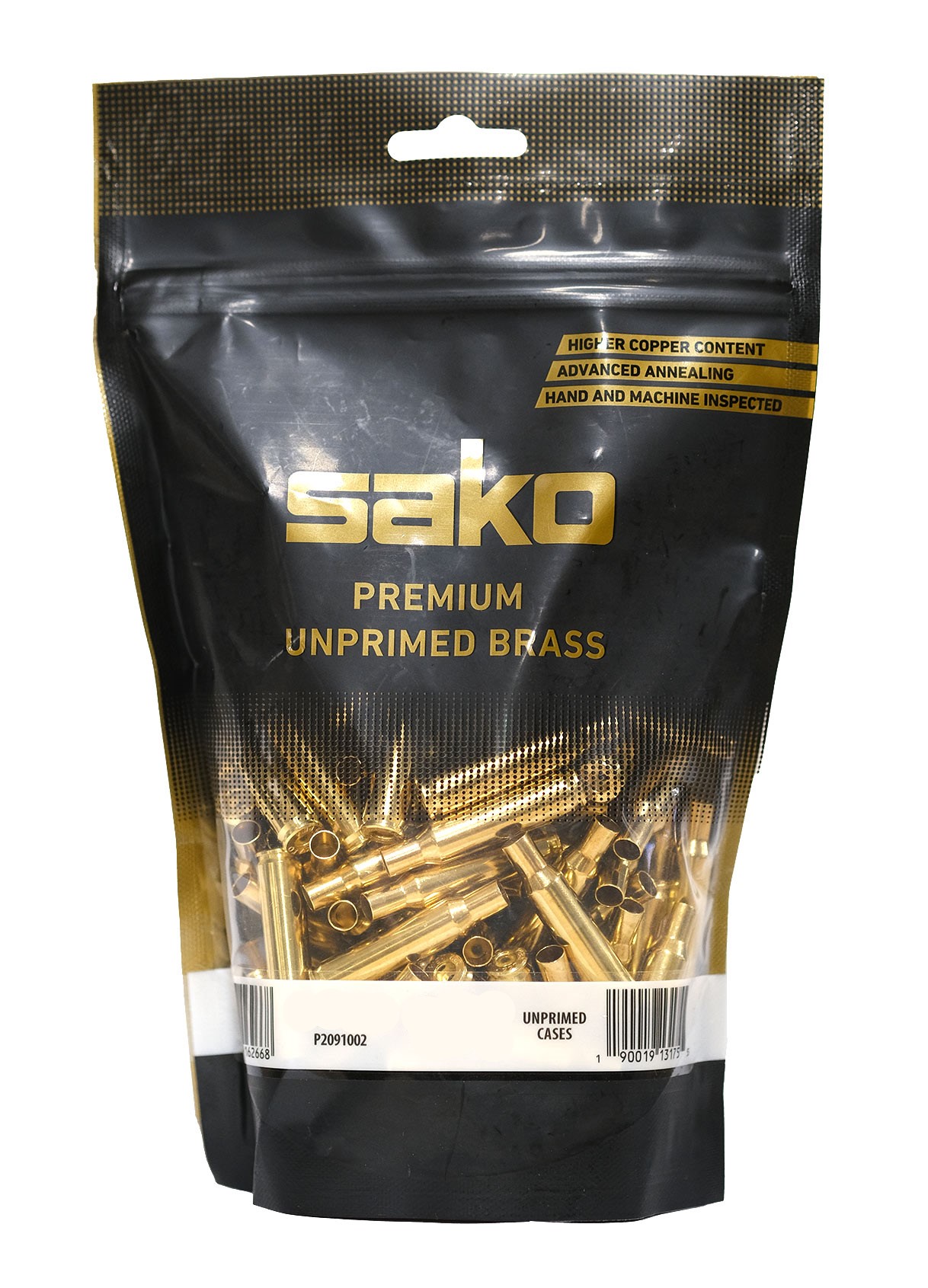 SAKO .223 REMINGTON UNPRIMED BRASS | 100 PACK