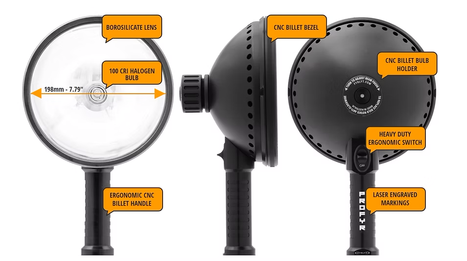 FYRLYT PROFYR 5000 SEARCH LIGHT
