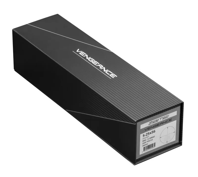 ZEROTECH VENGEANCE 5-25X56 RMG FFP MRAD