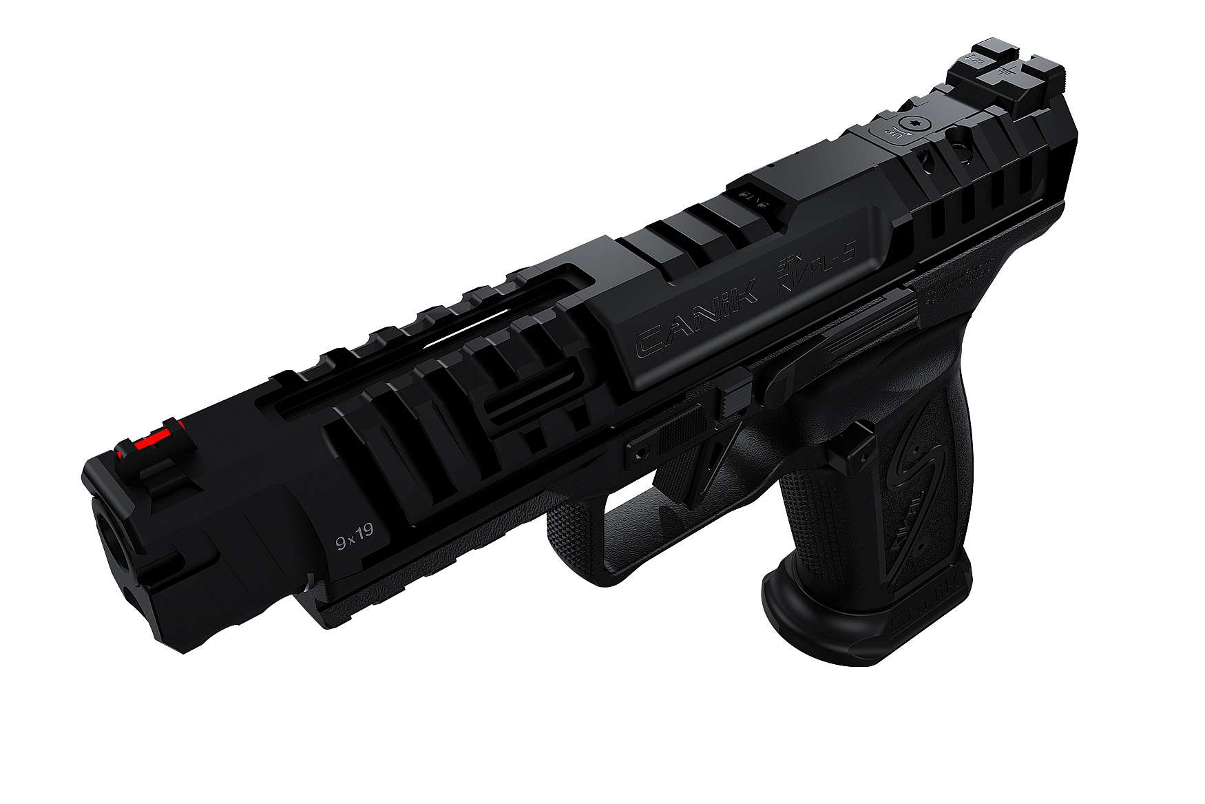 Canik Rival-S Black 9mm handgun sold by The Outpost - Arms and Munitions Australia