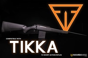 MAMBA MAG TIKKA T3/T3X 10 SHOT MAGAZINE - 223 MAMBA MAG TIKKA T3/T3X 10 SHOT MAGAZINE - 223