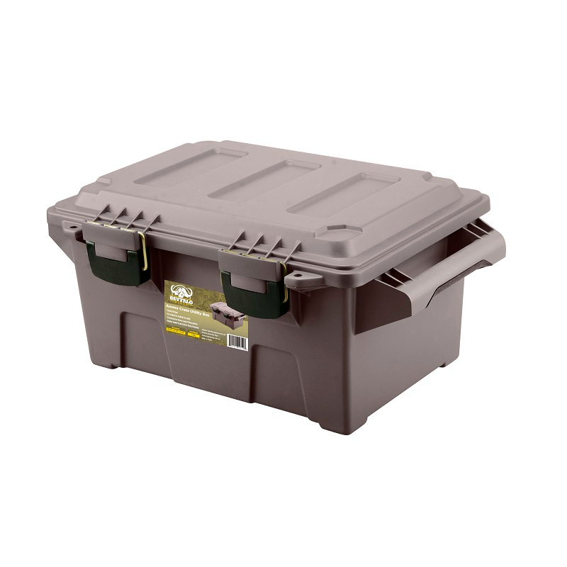 BUFFALO RIVER AMMO CRATE UTILITY BOX DARK EARTH