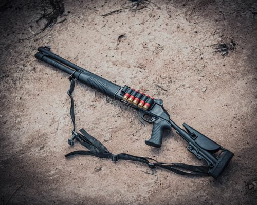 SULUN ARMS TACSORAS 18.5 12G LEVER RELEASE 5 SHOT