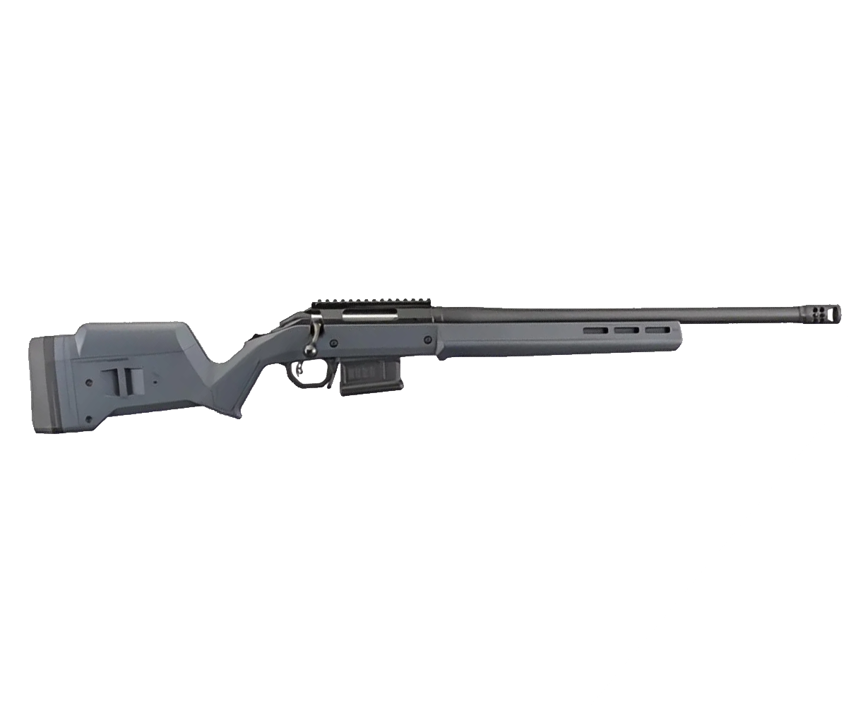 RUGER AMERICAN RIFLE MAGPUL HUNTER .308WIN 20IN VARMINT WITH MUZZLE BRAKE
