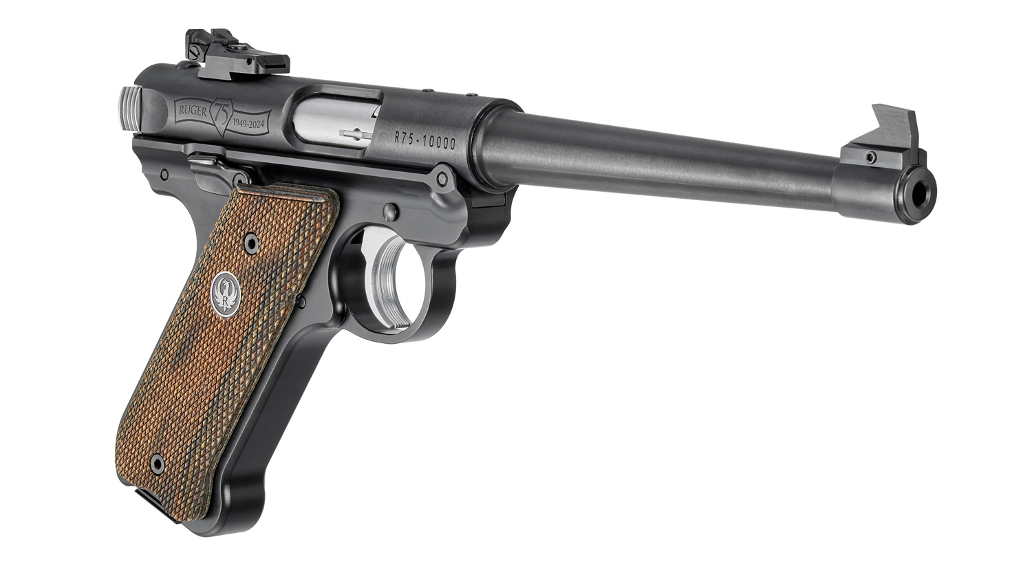 RUGER MKIV 22LR STANDARD 75TH ANNIVERSARY 174MM