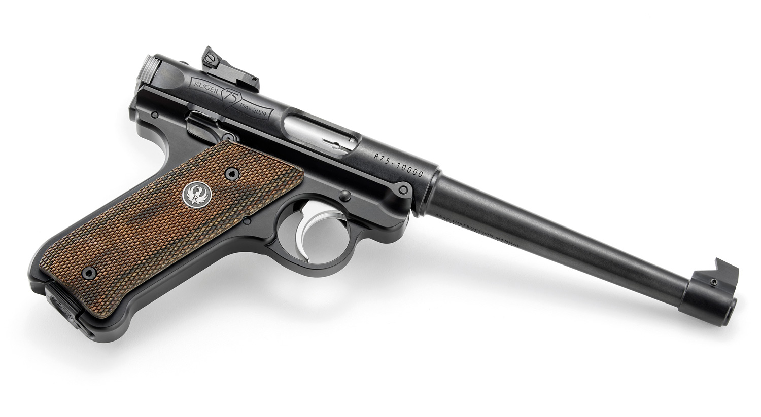 RUGER MKIV 22LR STANDARD 75TH ANNIVERSARY 174MM