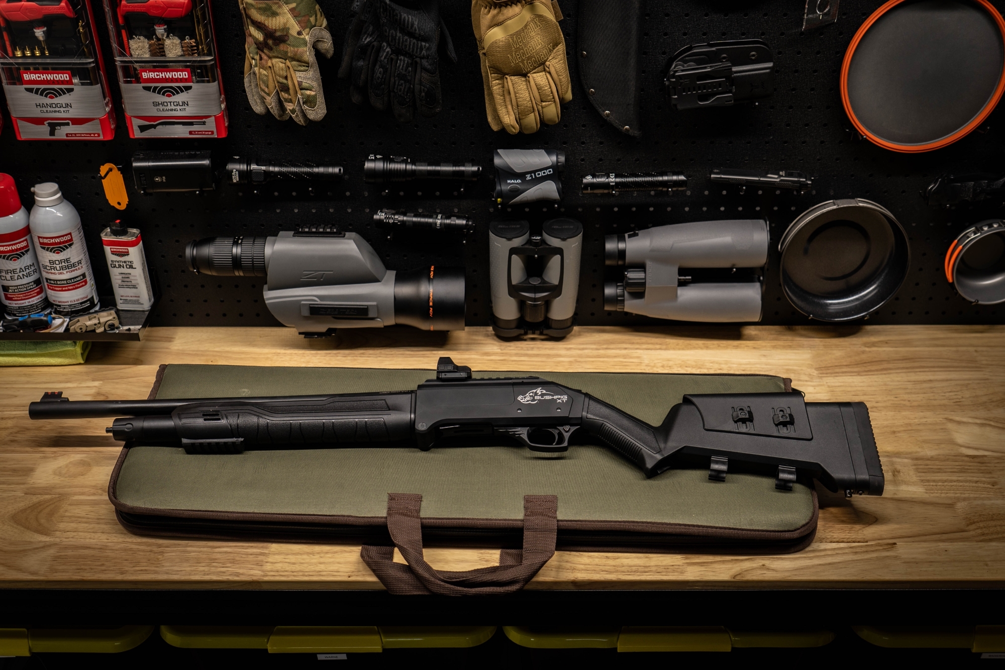 AXOR ARMS BUSHPIG XT 12G 20" BUTTON RELEASE SHOTGUN 5+1