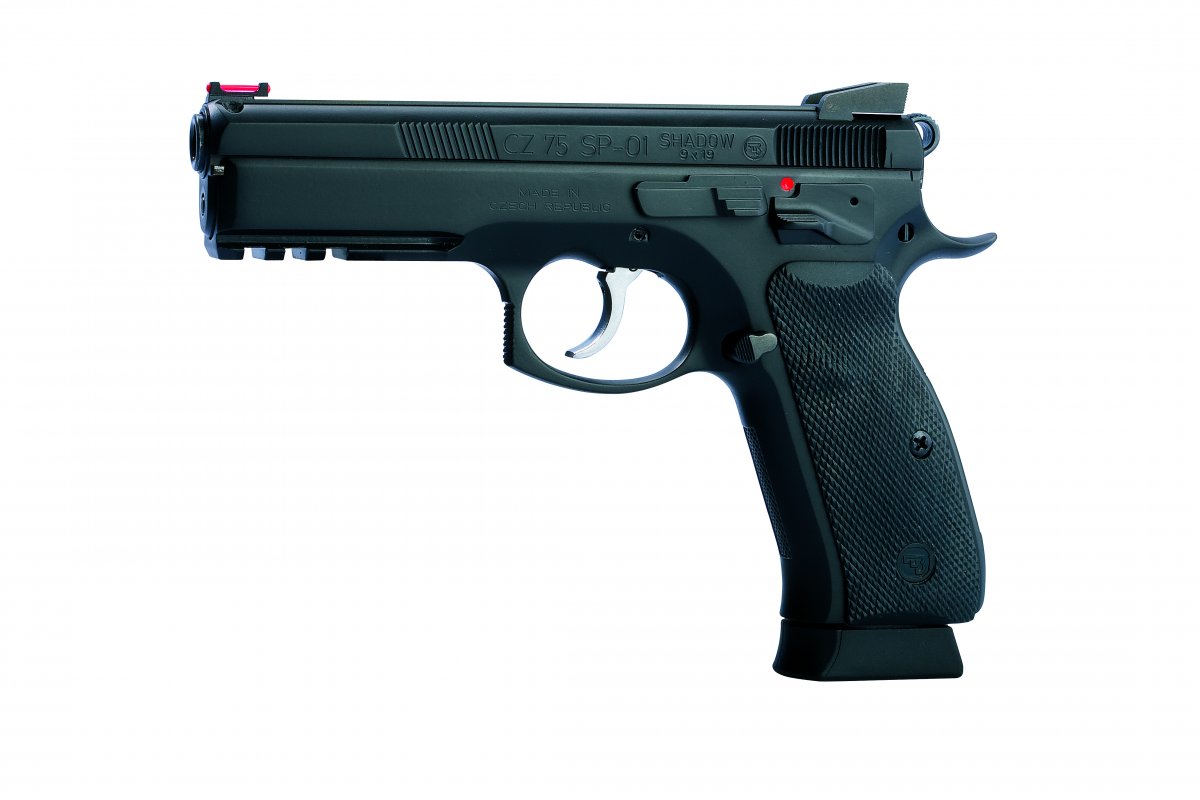CZ 75 SP-01 SHADOW BLACK 9MM 120MM 2 S/MAGS CZ 75 SP-01 SHADOW BLACK 9MM 120MM 2 S/MAGS