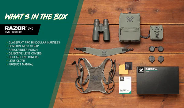 VORTEX RAZOR UHD 10X42 BINOCULAR VORTEX RAZOR UHD 10X42 BINOCULAR