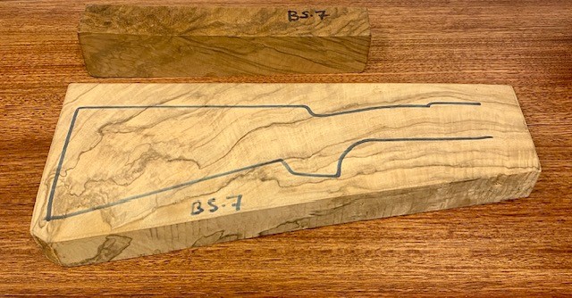 YURTTAS PREMIUM TURKISH WALNUT SHOTGUN BLANK - BS7