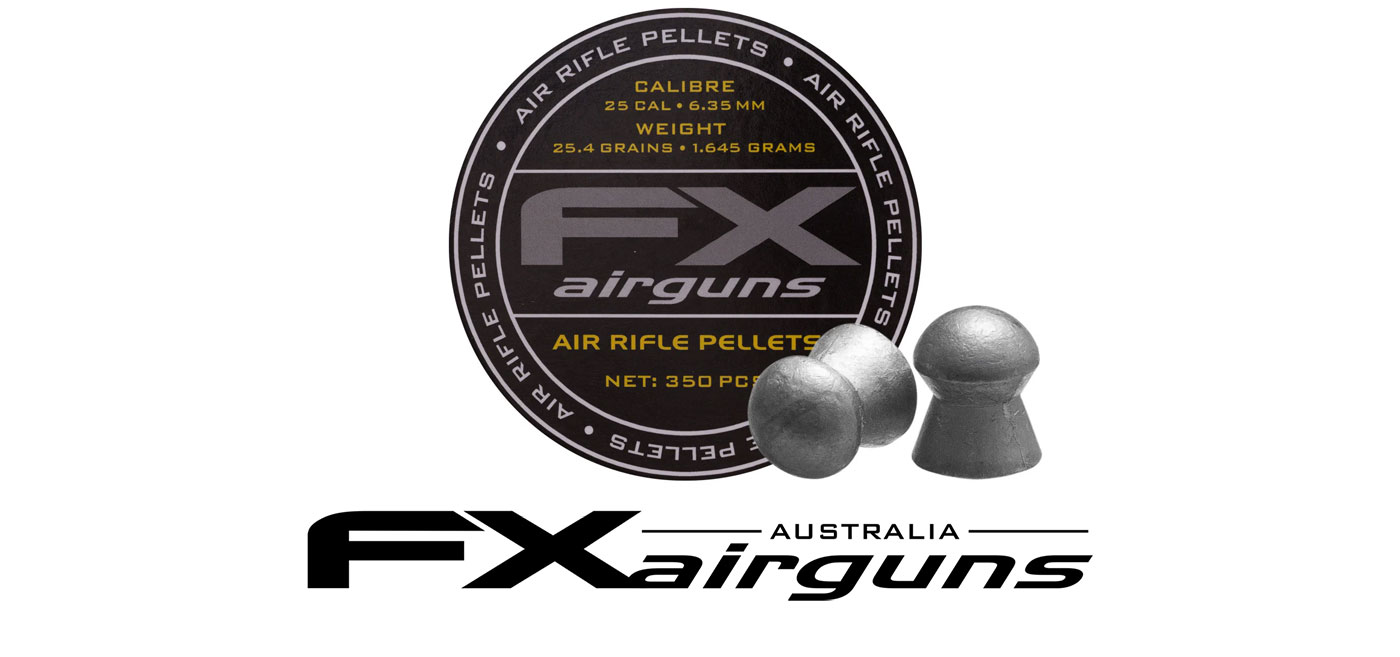 FX DIABOLO .25CAL 25.39GR 350PCS EXACT KING PREMIUM PELLETS