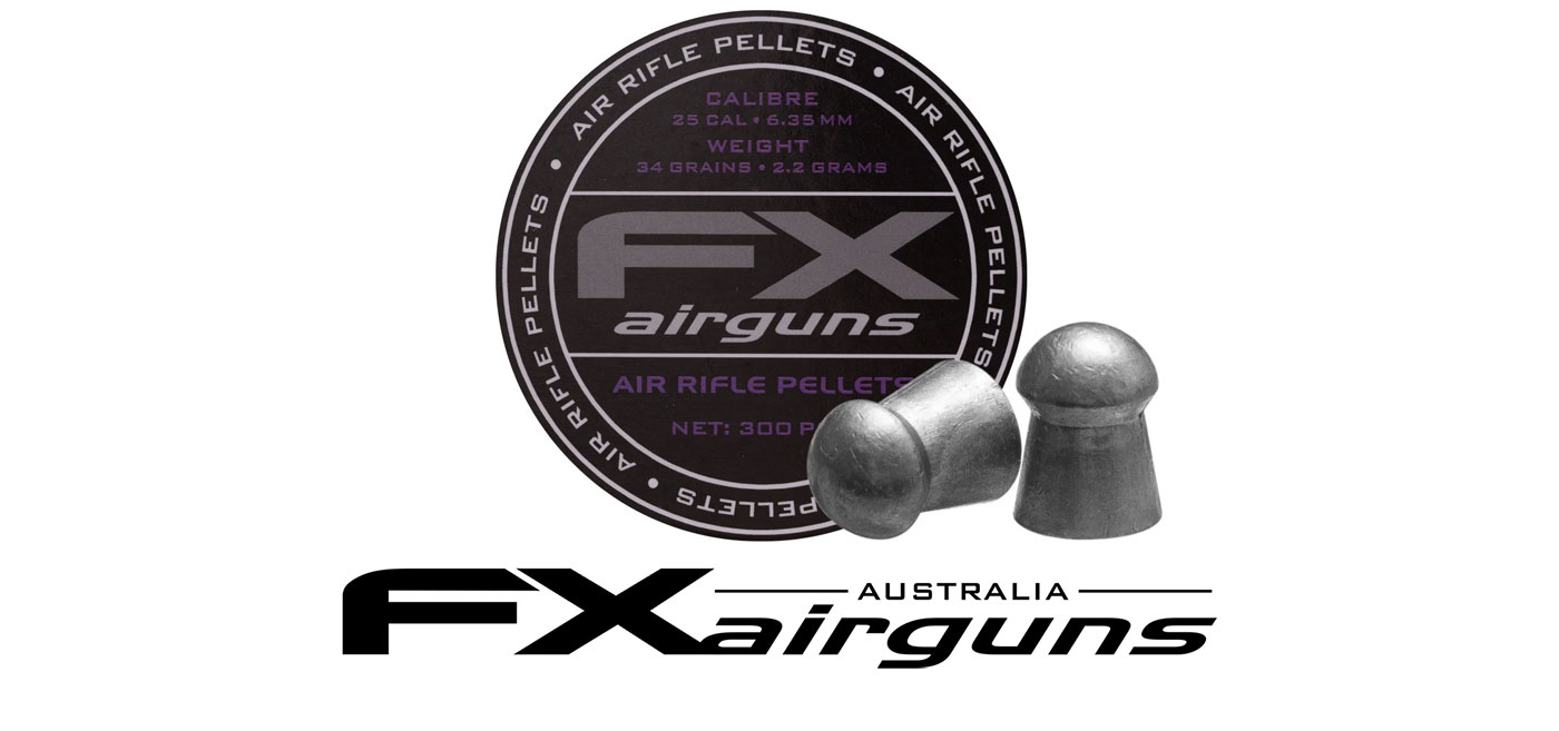 FX DIABOLO .25CAL 33.95GR 300PCS EXACT KING HEAVY MKII PREMIUM PELLETS
